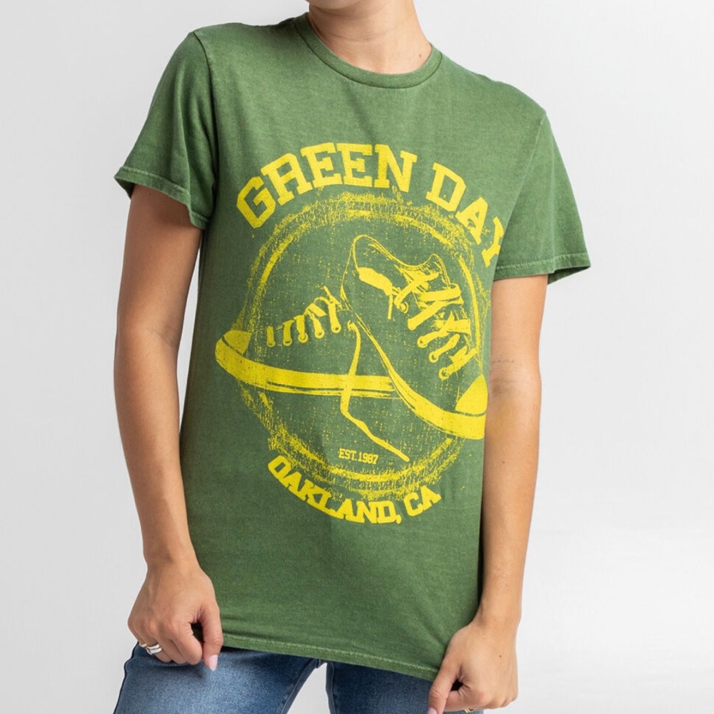 GREEN DAY Womens Oversized Tee (Tilly’s)
